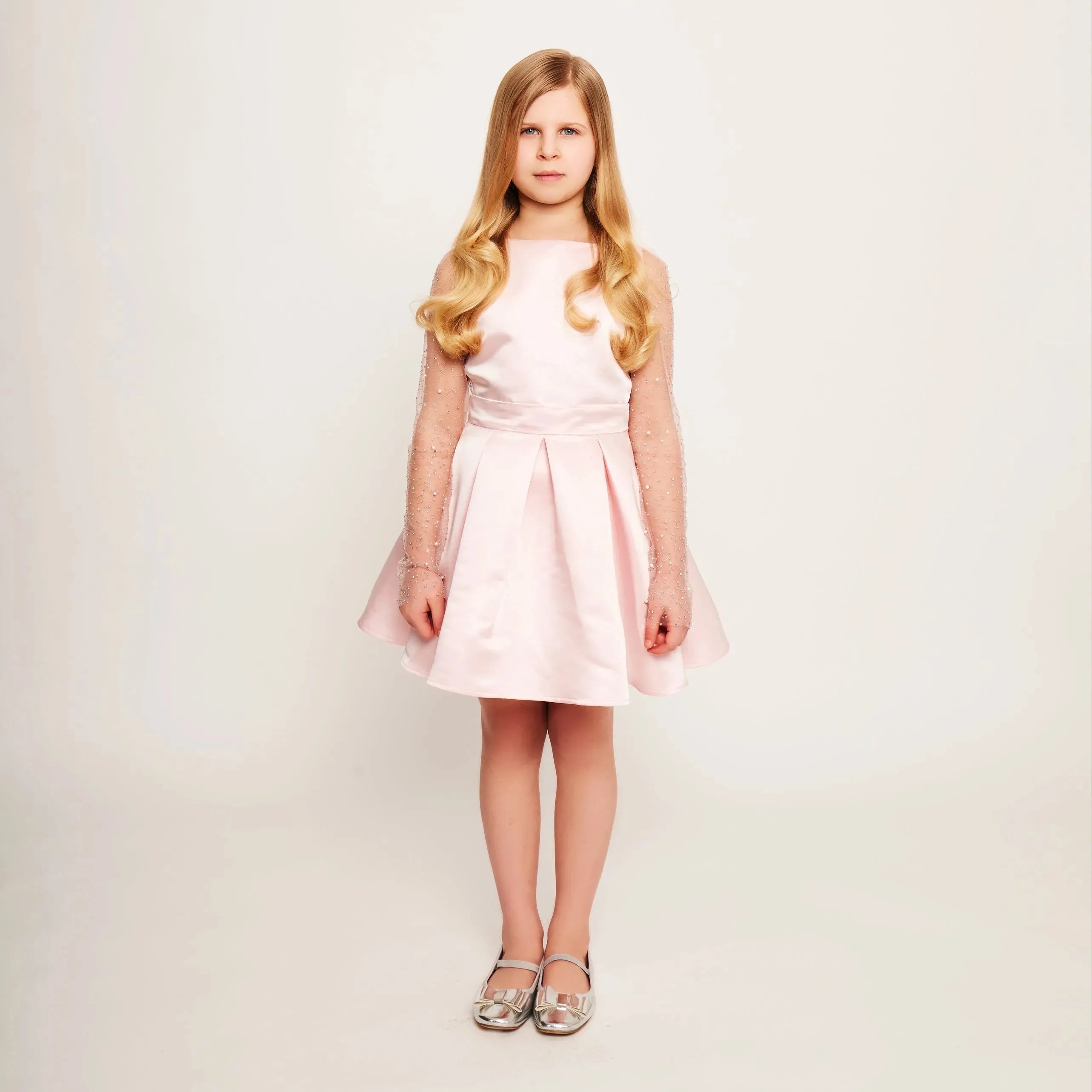 Embellished Skater Dress