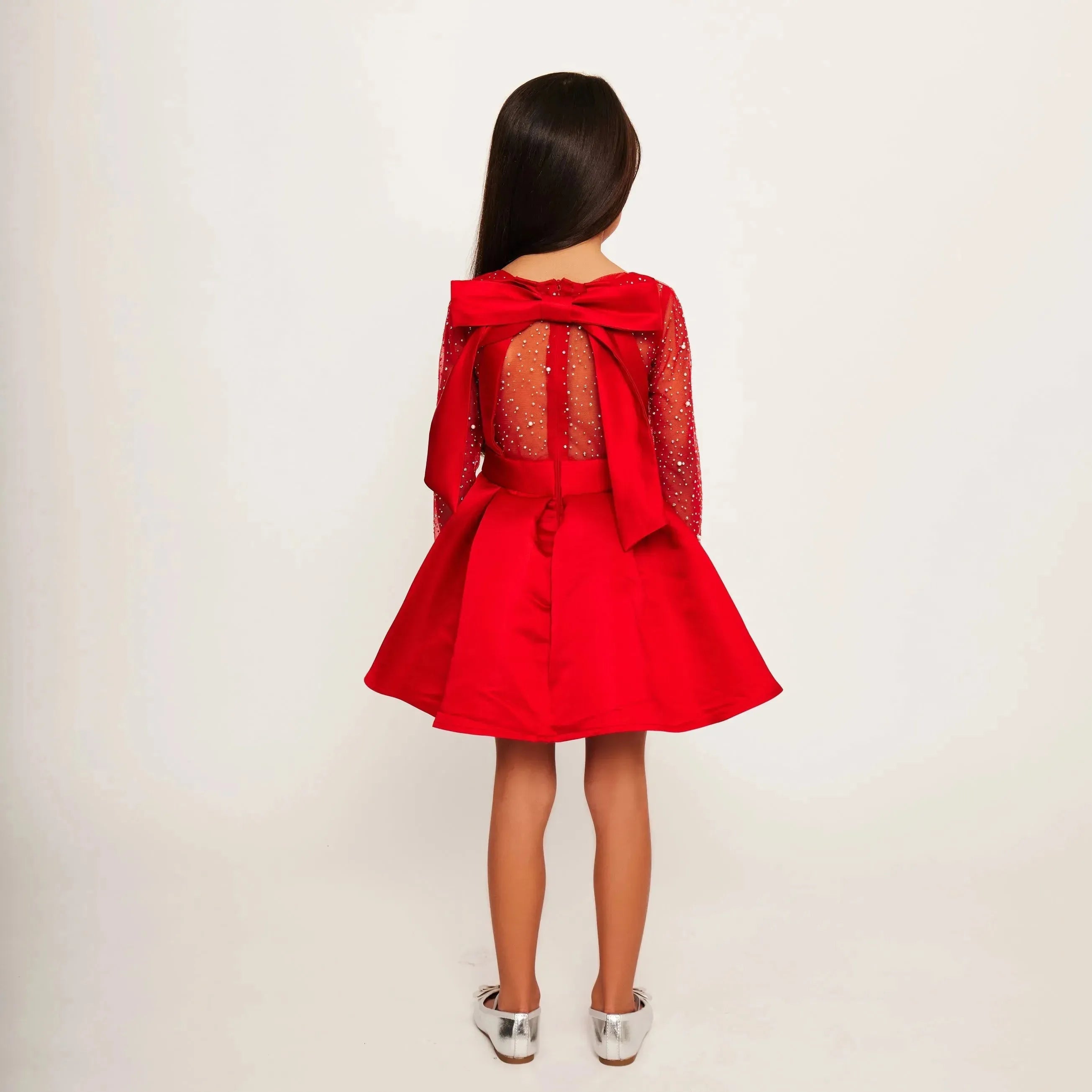 Embellished Skater Dress