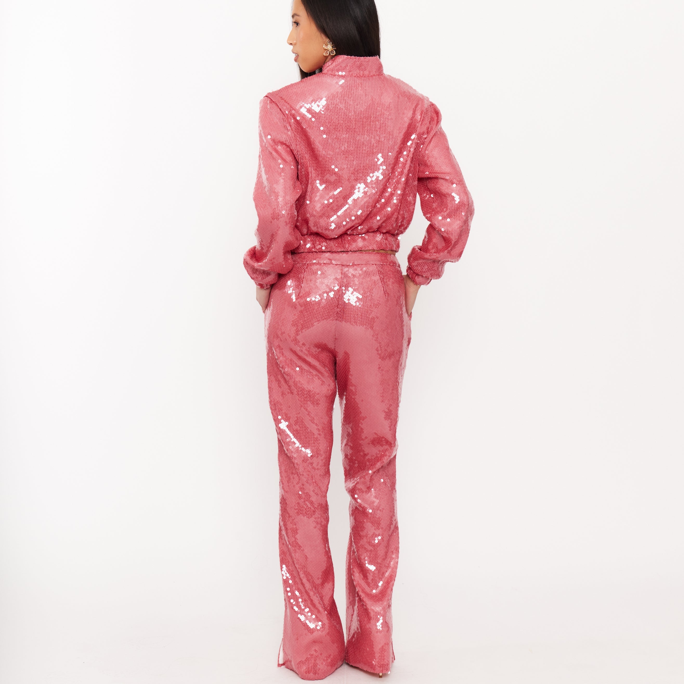 Women’s Sequin Varsity Jacket