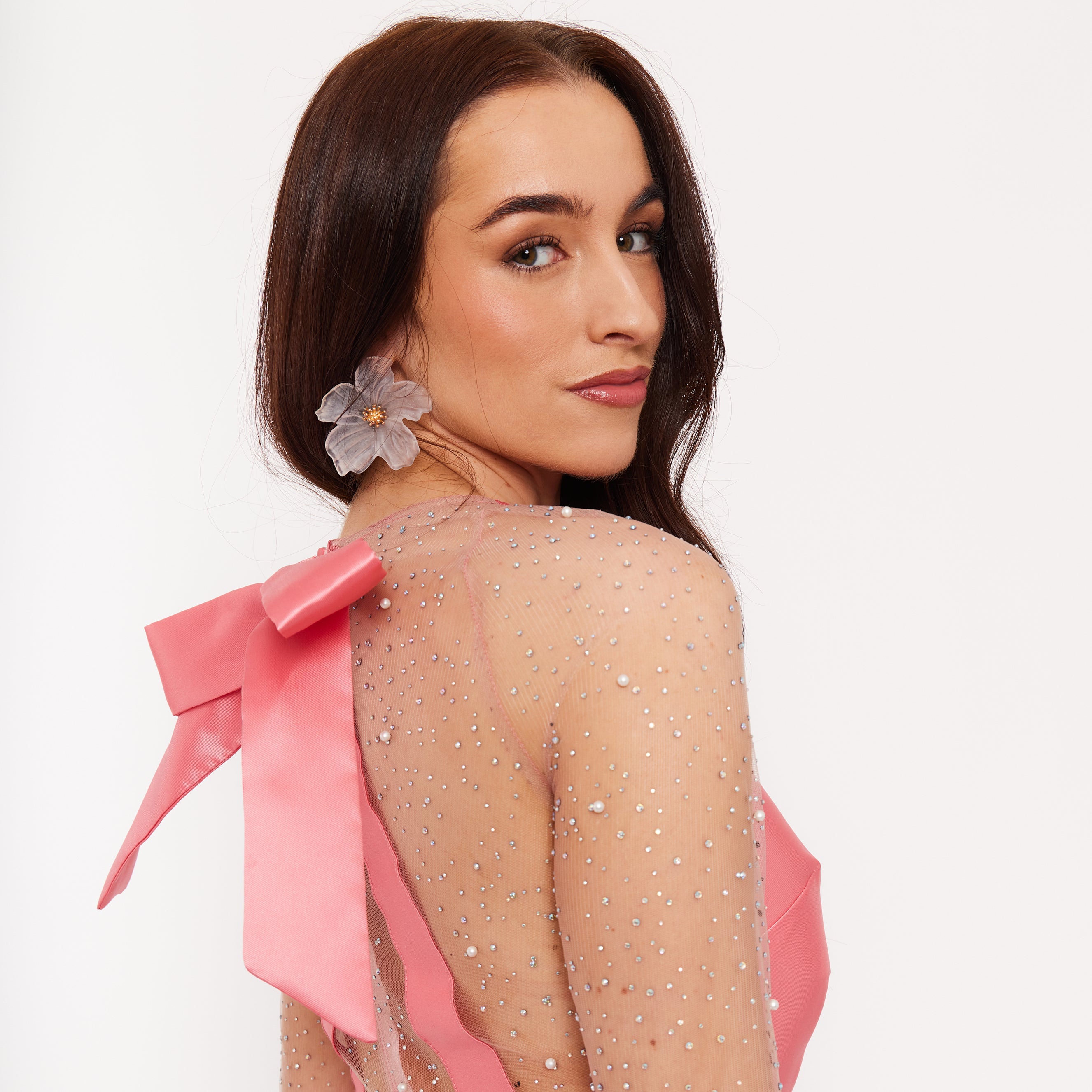 Women's Embellished Skater Dress