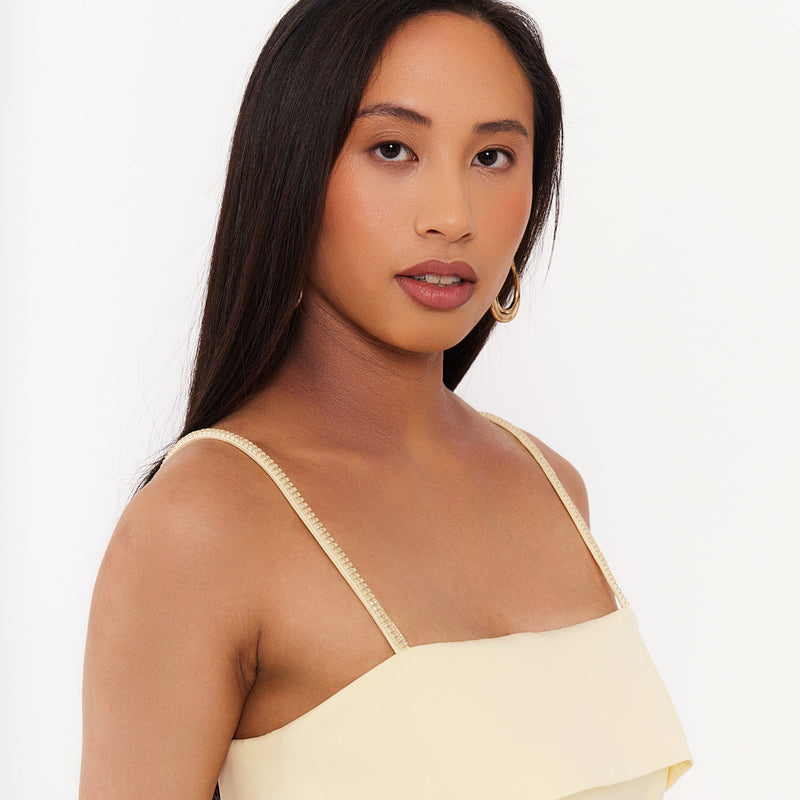 Women's Jumpsuit with Rhinestone Straps