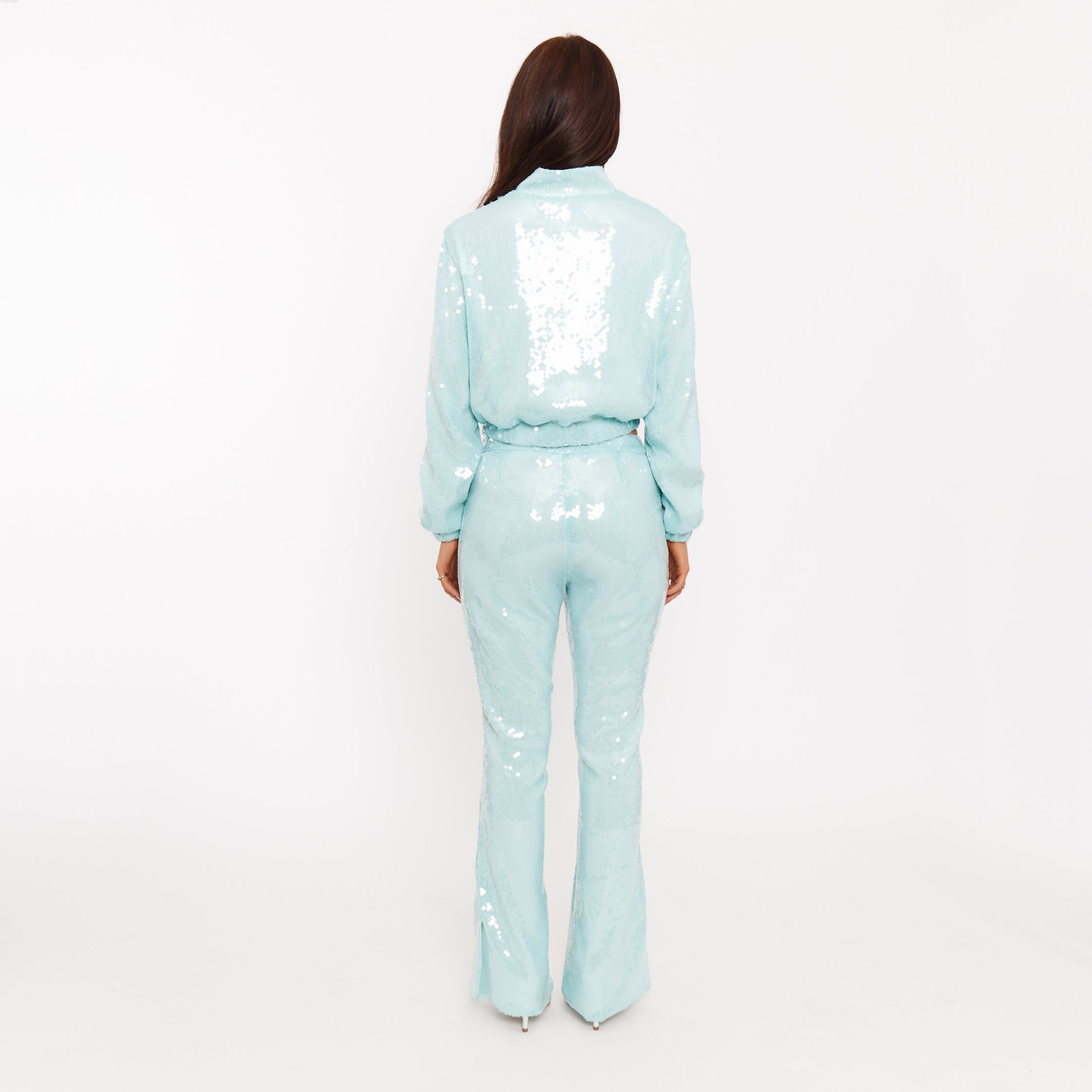 Women’s Sequin Varsity Jacket