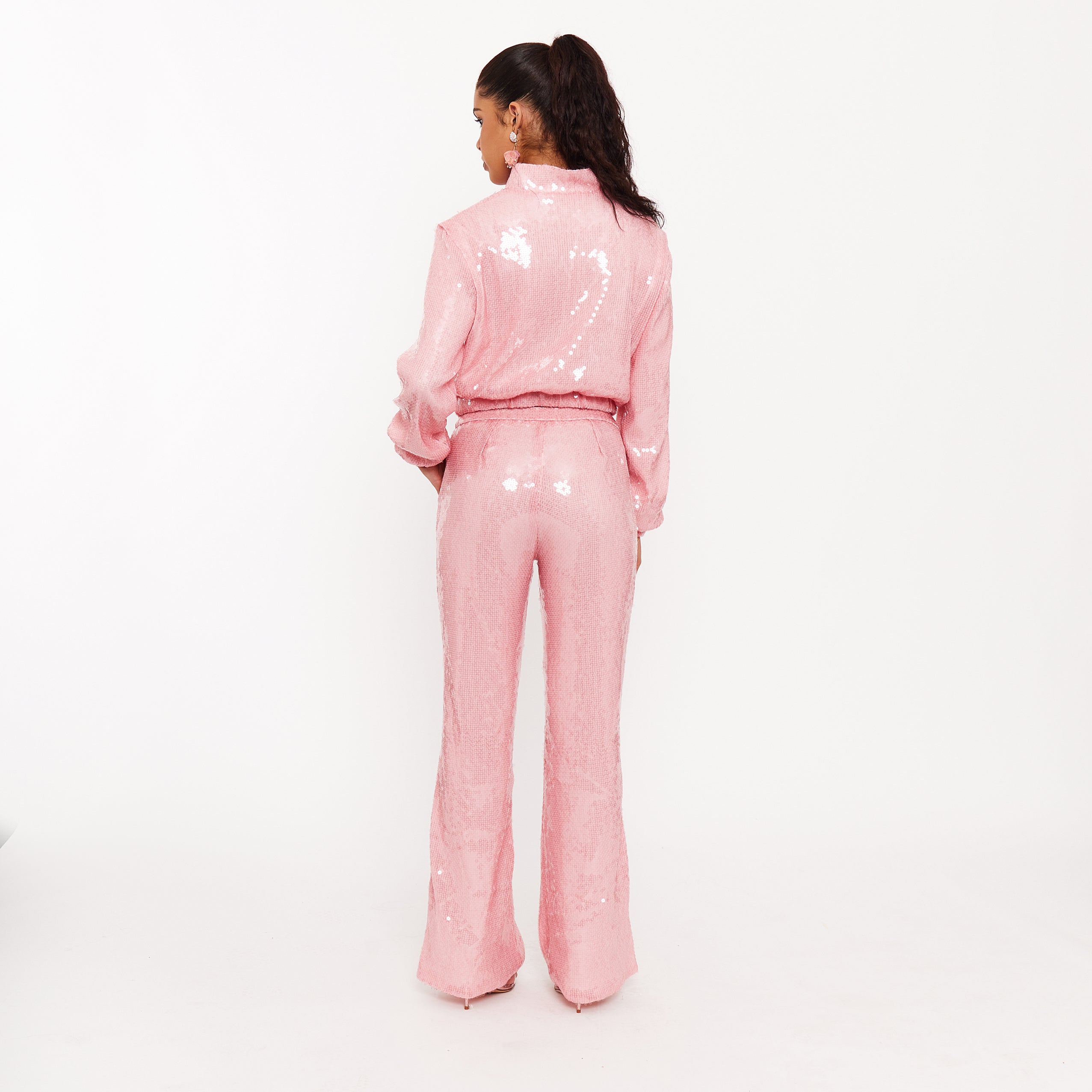 Women’s Sequin Varsity Jacket