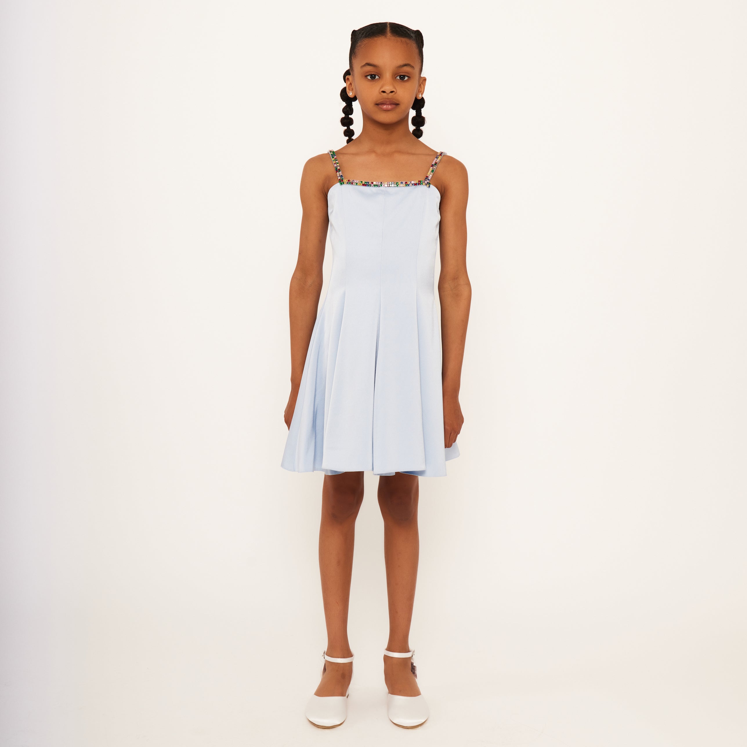 Rhinestone Strap Dress