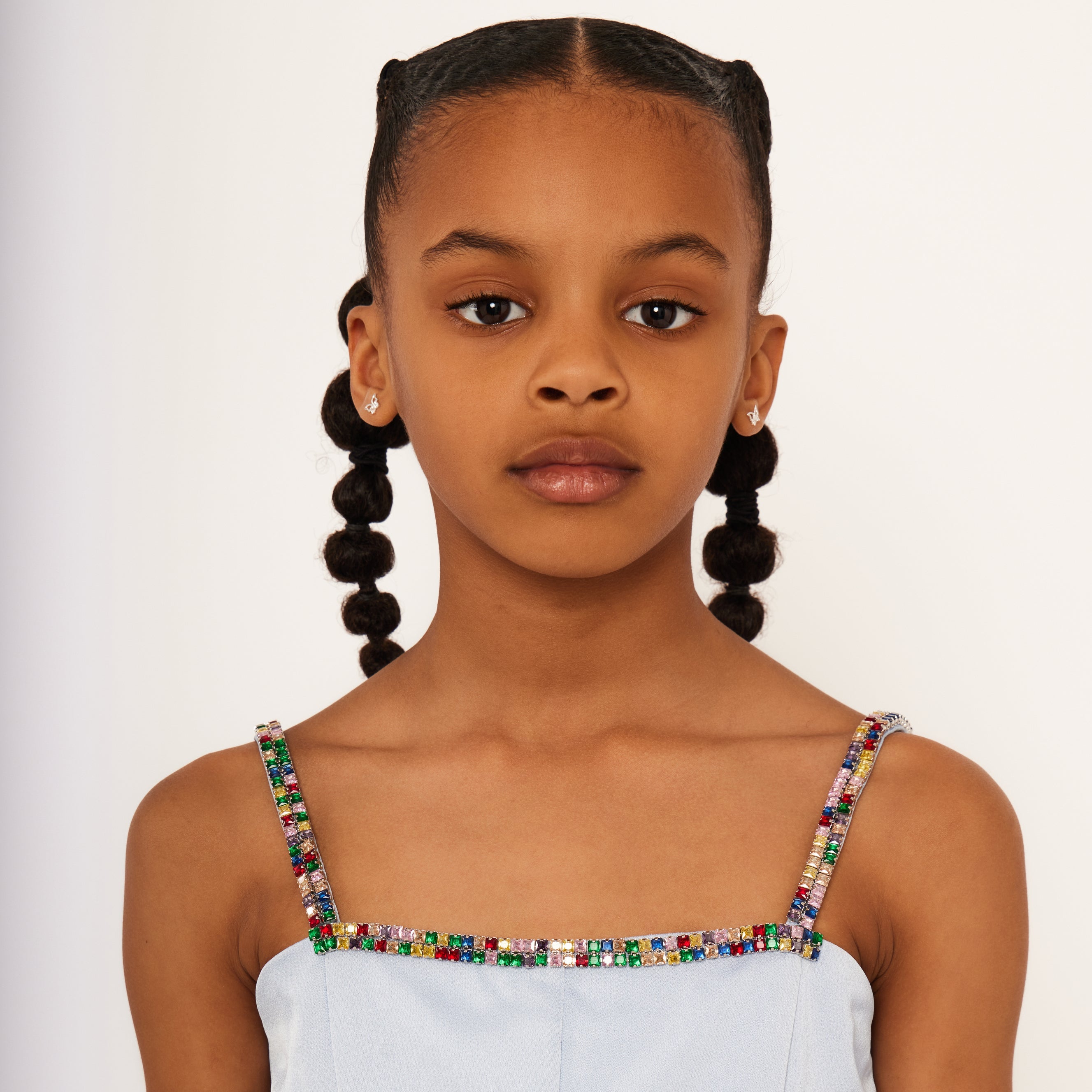 Rhinestone Strap Dress