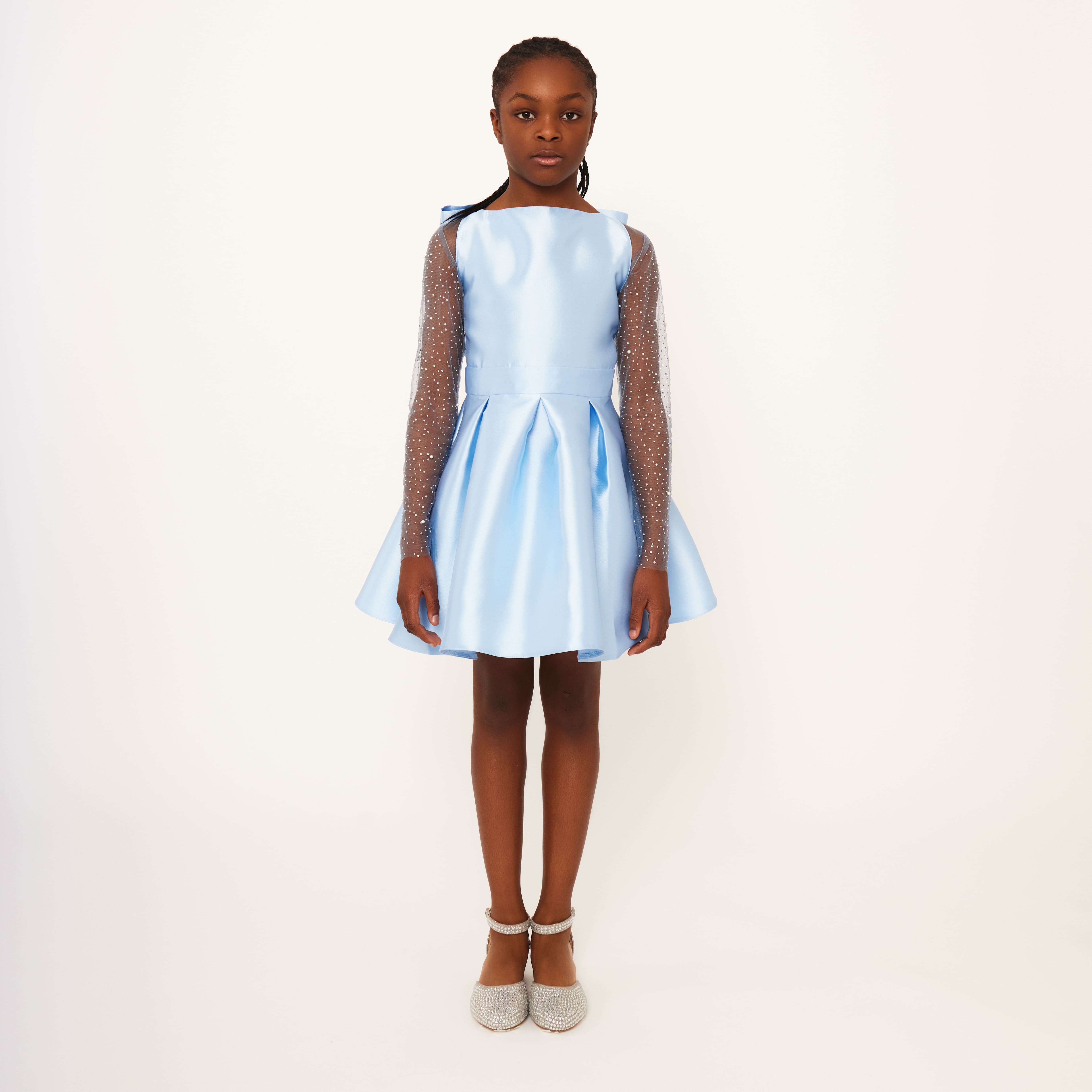 Embellished Skater Dress