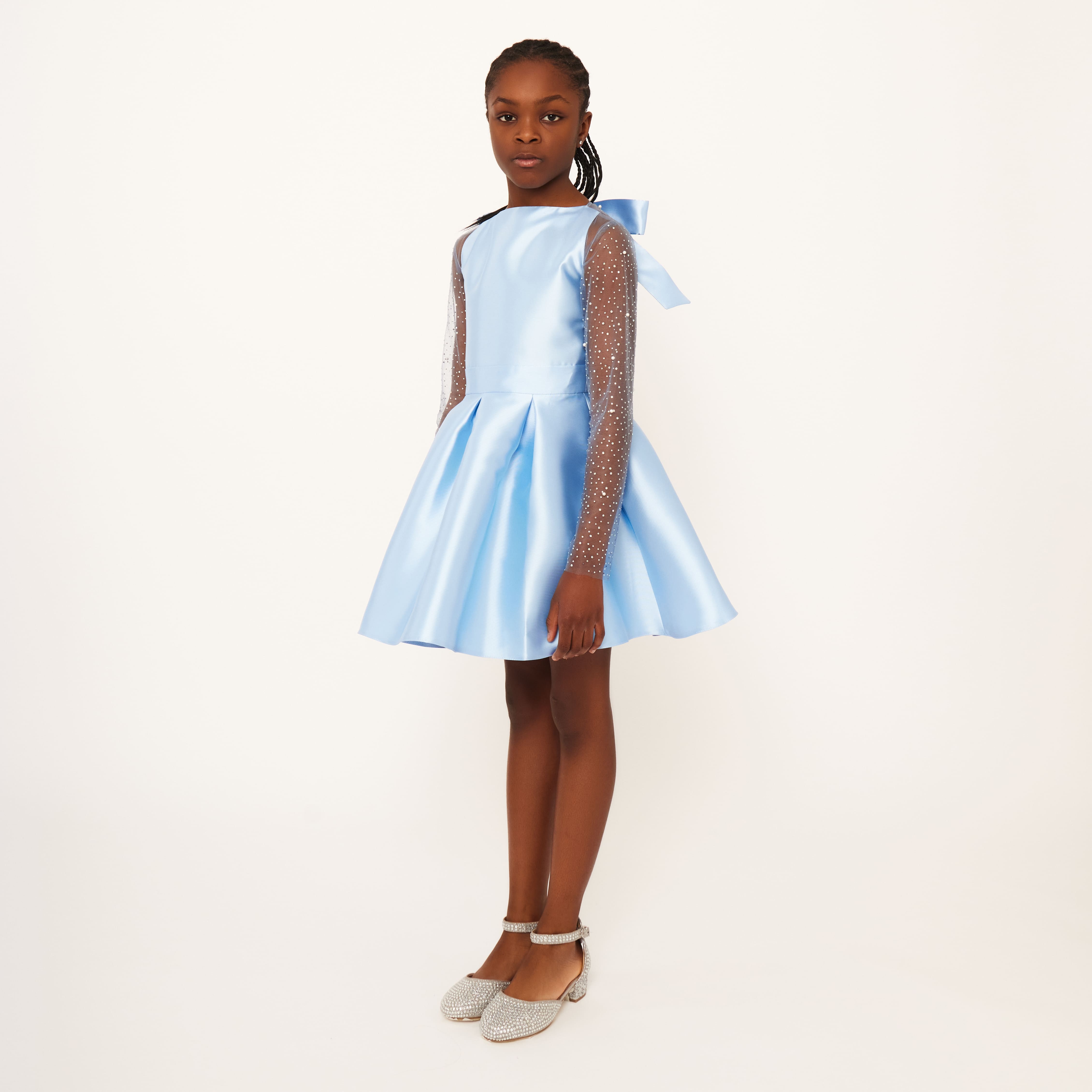 Embellished Skater Dress