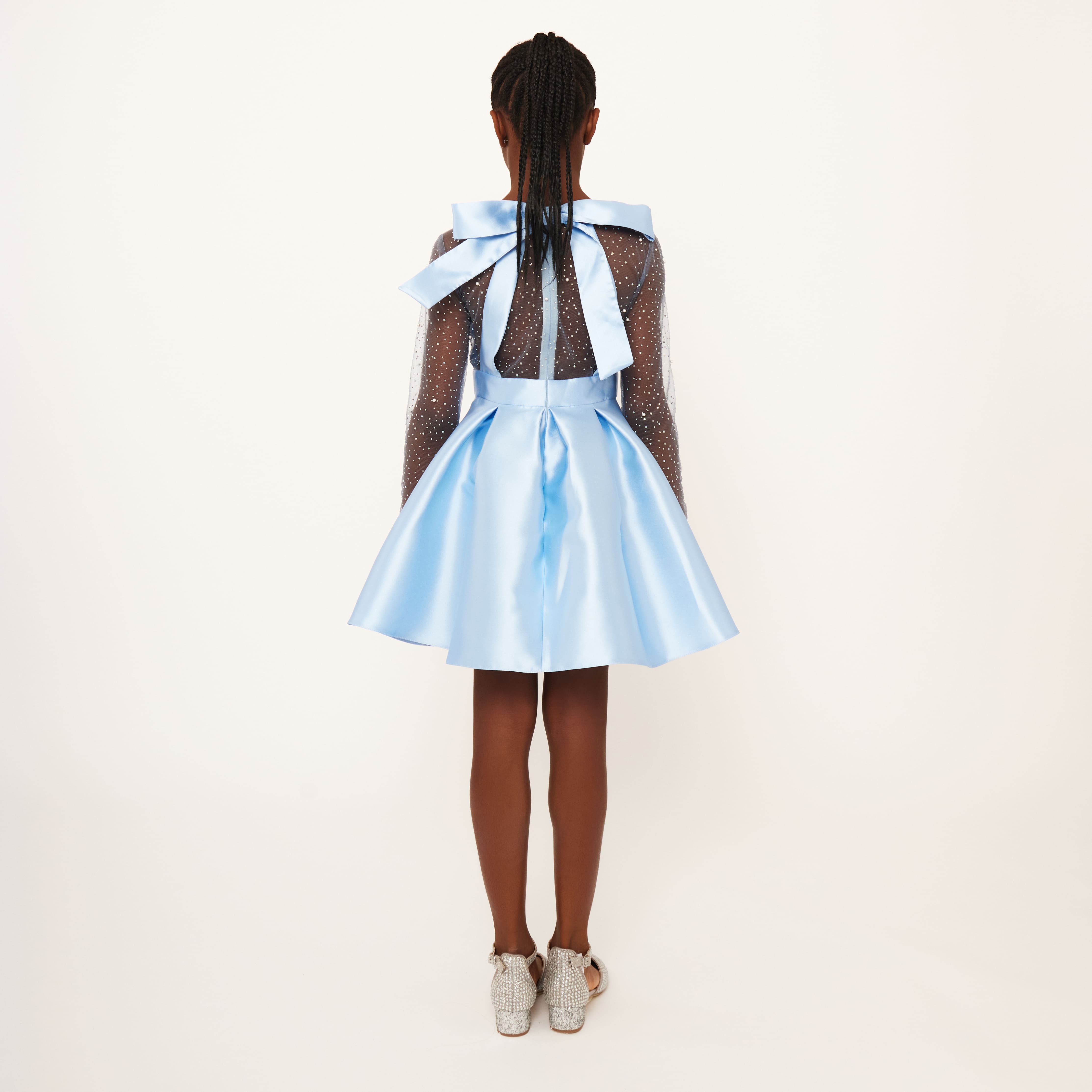 Embellished Skater Dress