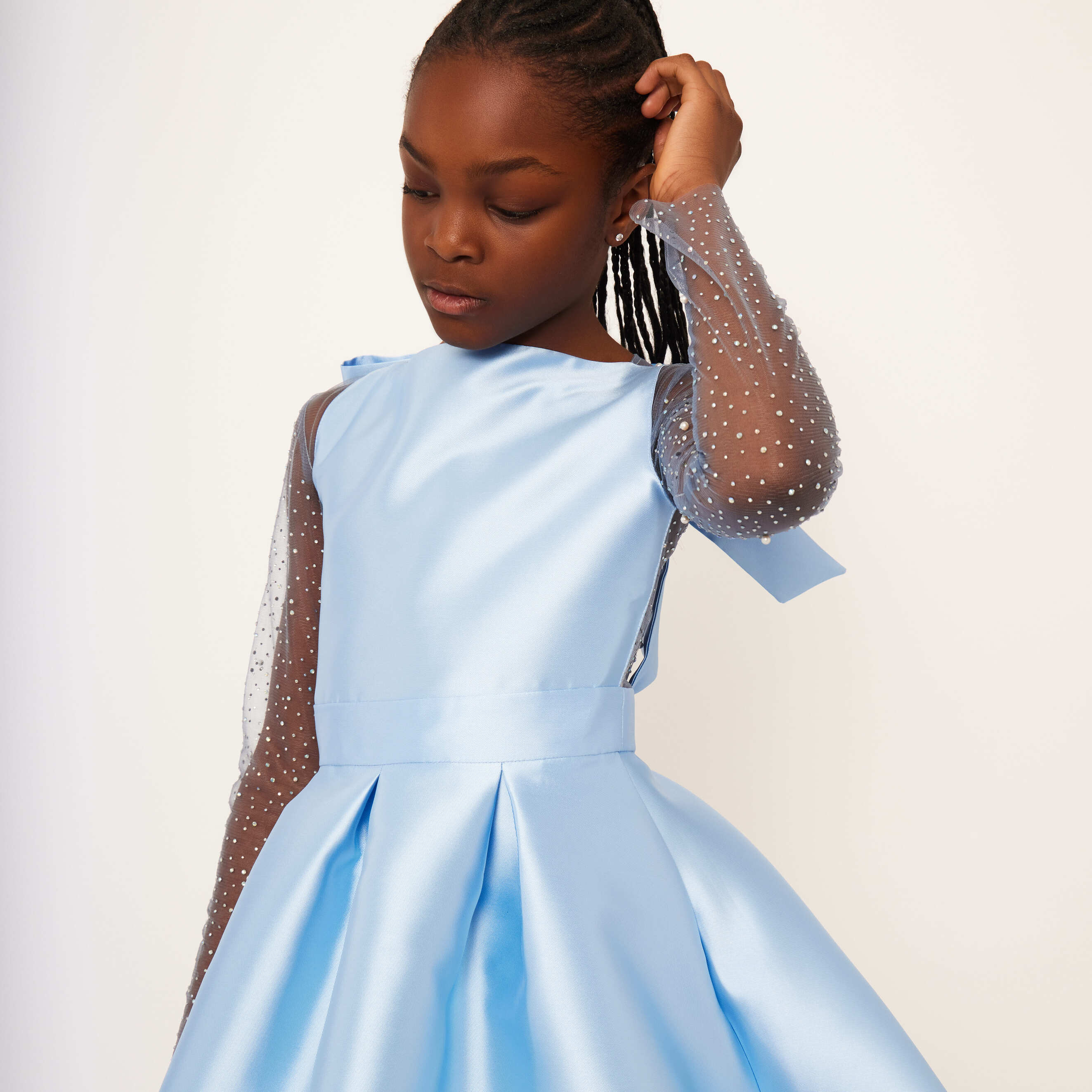 Embellished Skater Dress