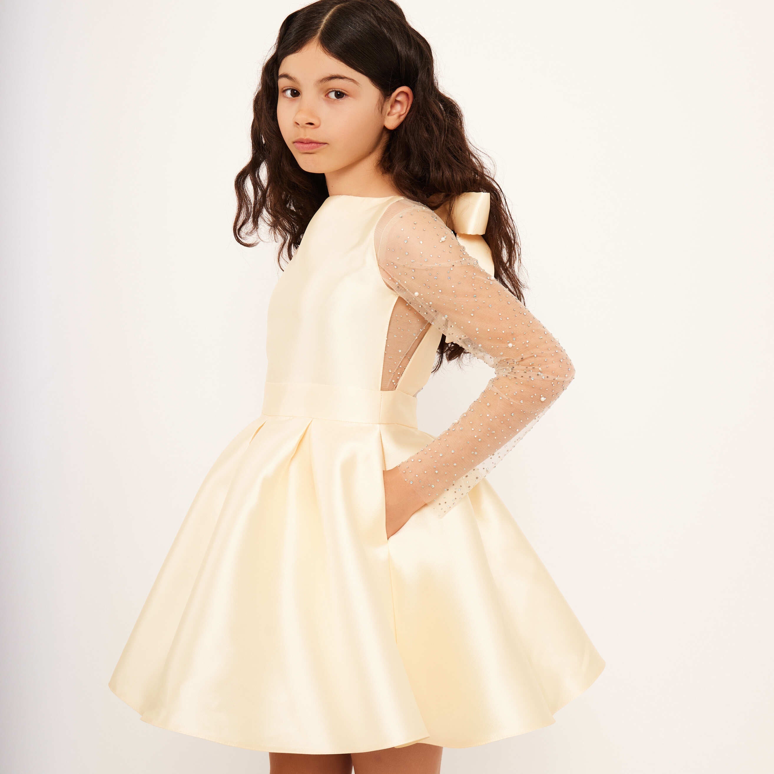 Embellished Skater Dress