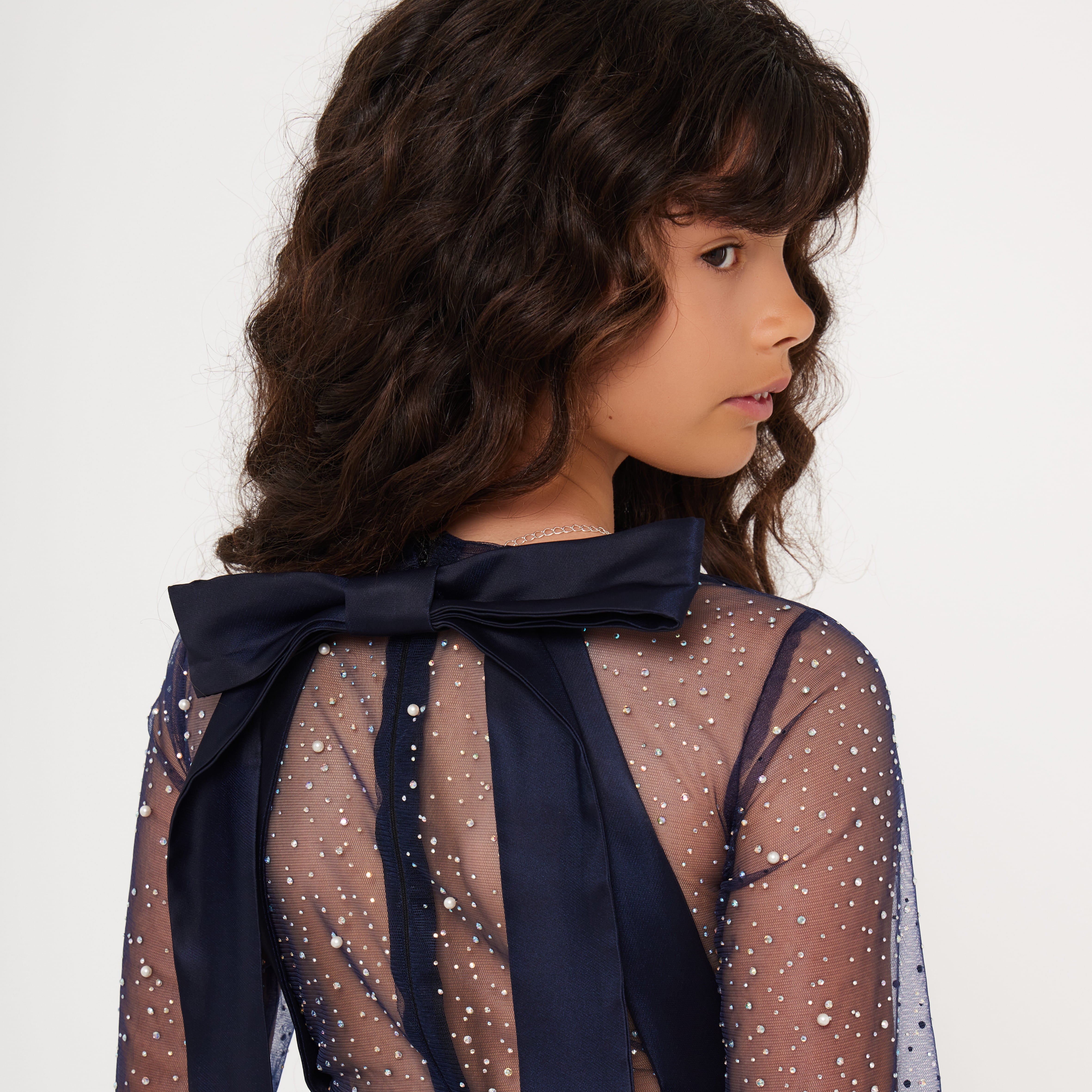 Embellished Skater Dress