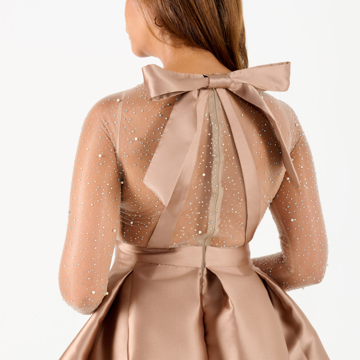 Women's Embellished Skater Dress