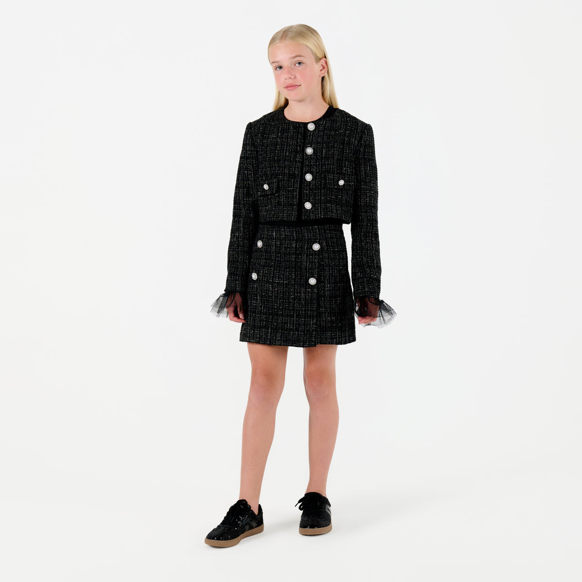 Tweed Skort
