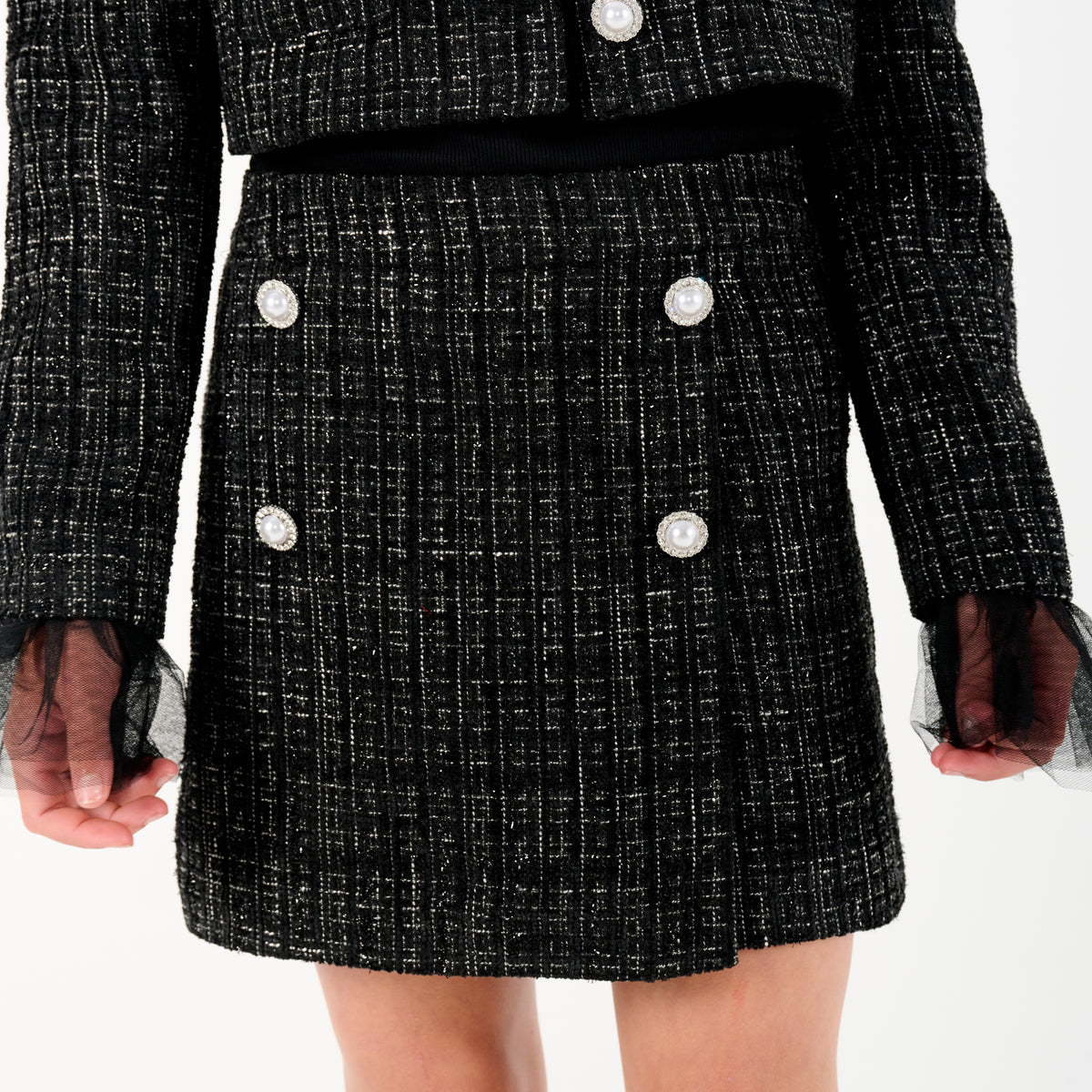 Tweed Skort