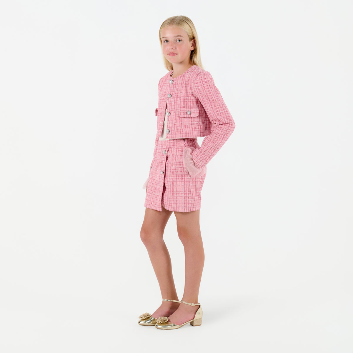 Tweed Skort