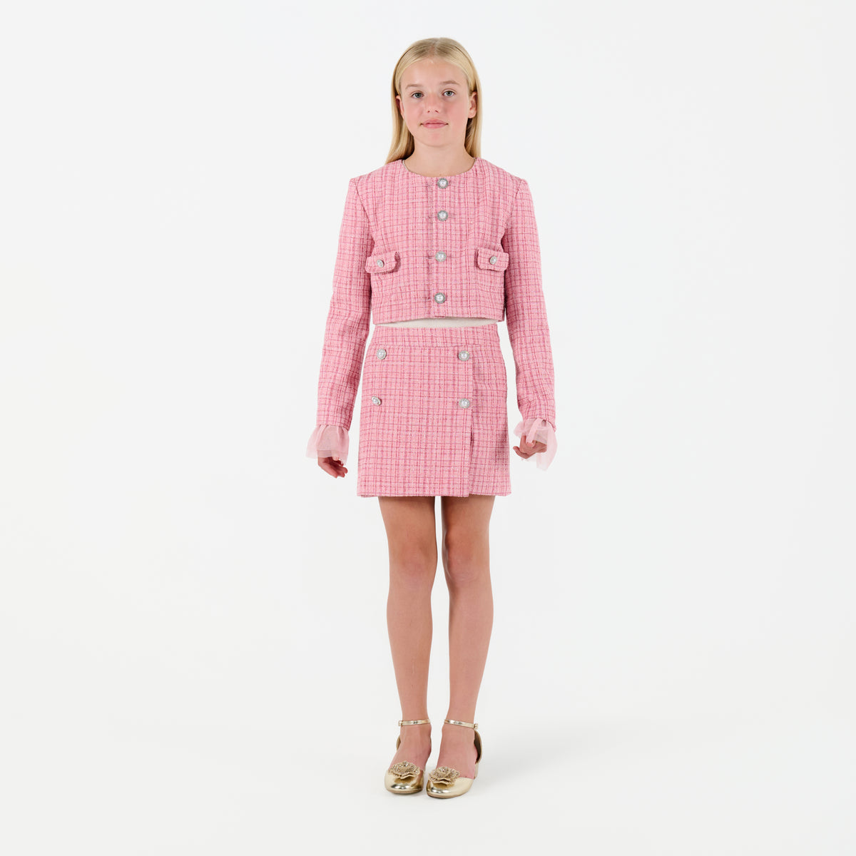 Tweed Skort
