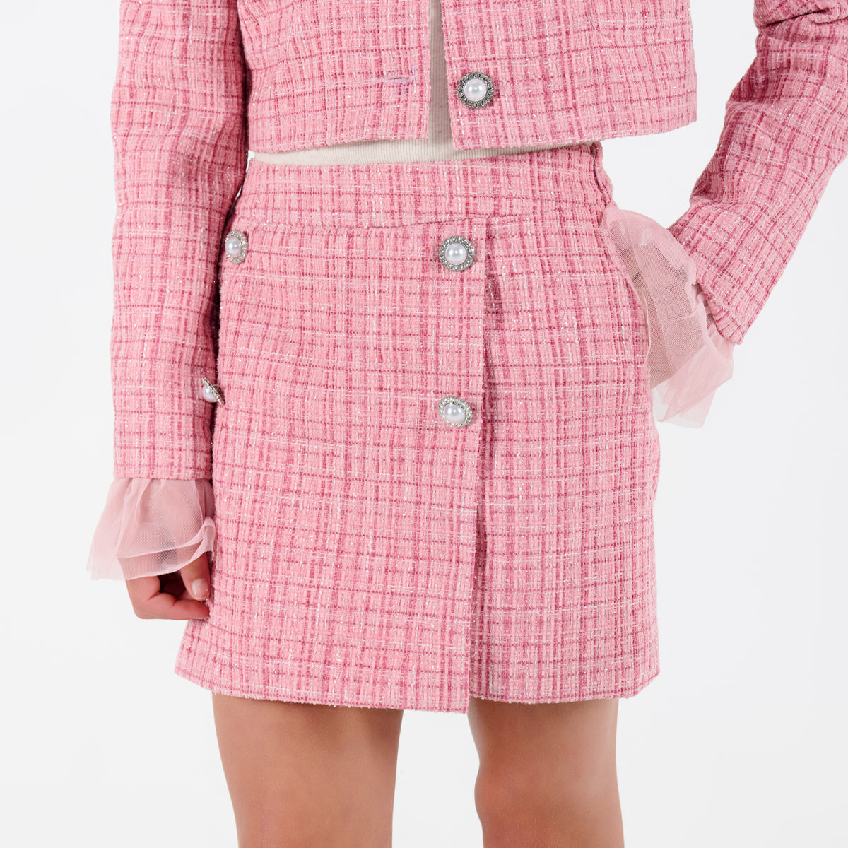 Tweed Skort