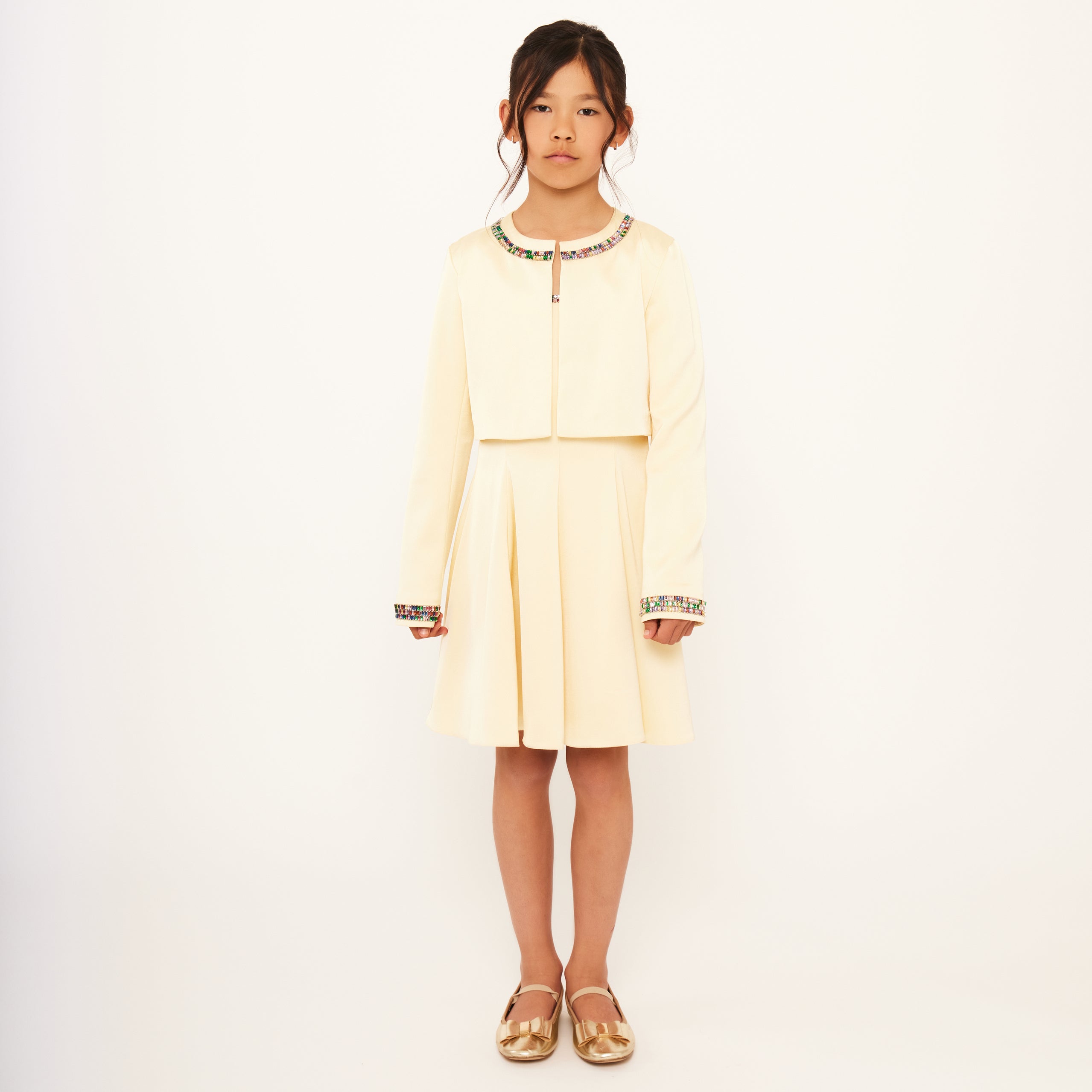 Rhinestone Strap Dress