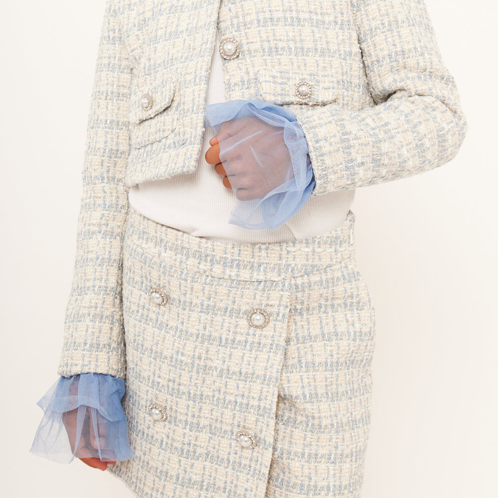 Tweed Skort