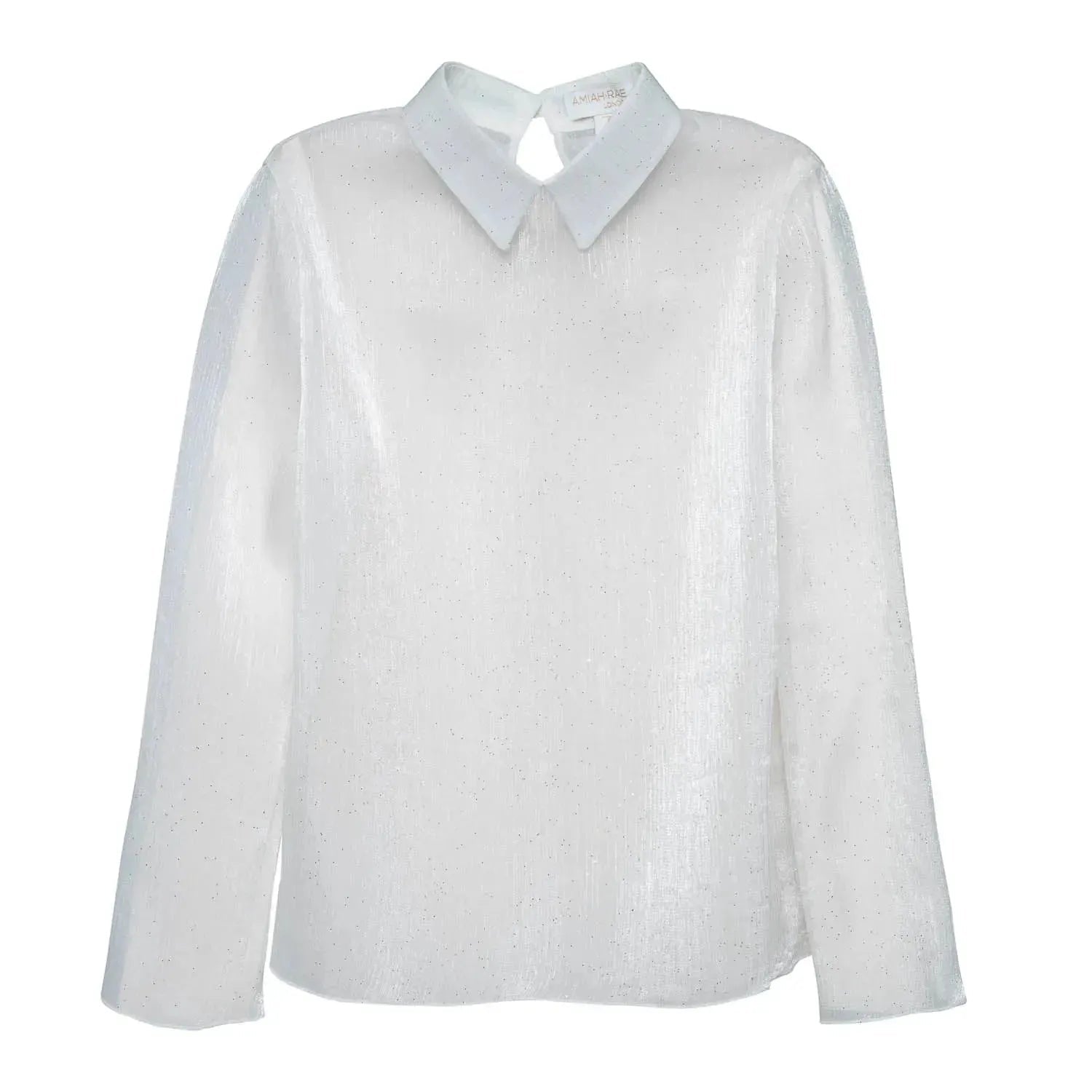 Glitter Tulle Blouse