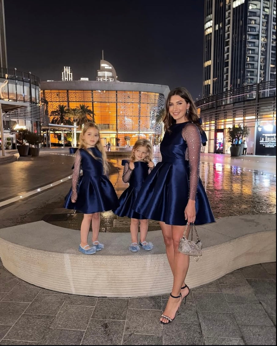 Embellished Skater Dress