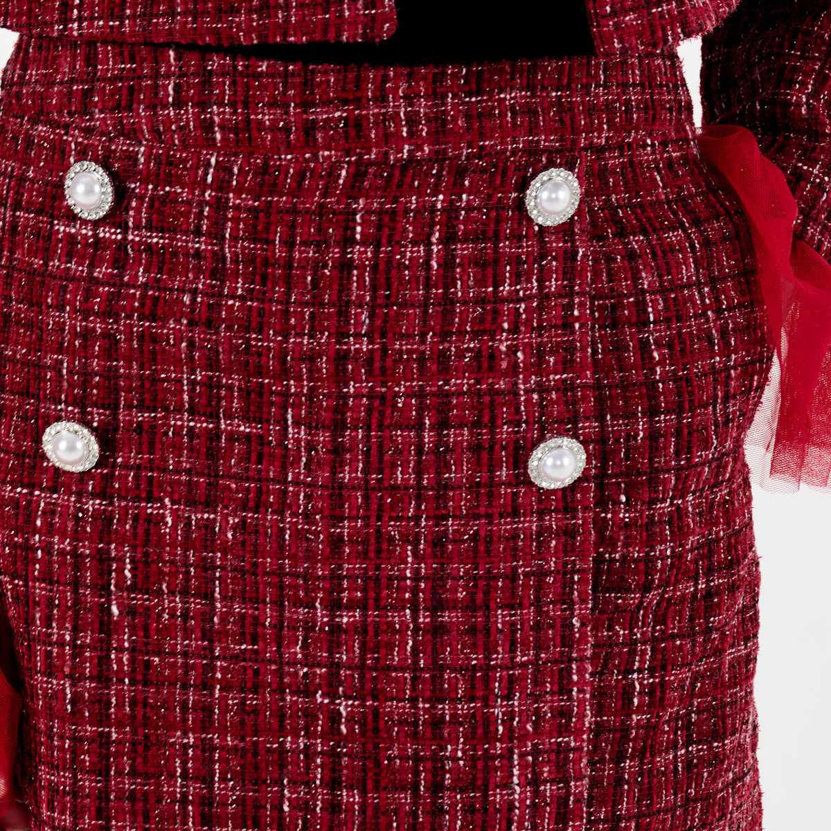 Tweed Skort