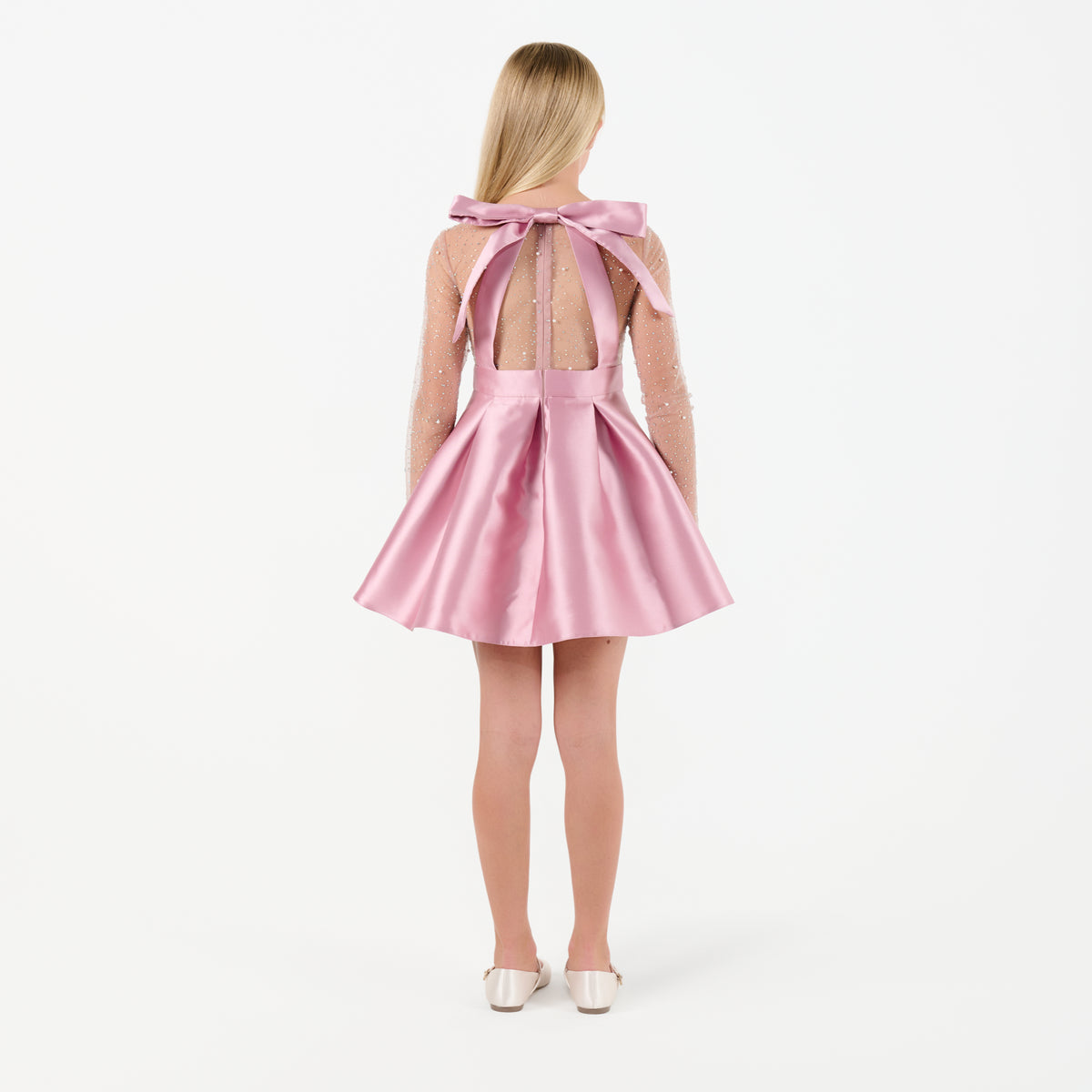 Embellished Skater Dress