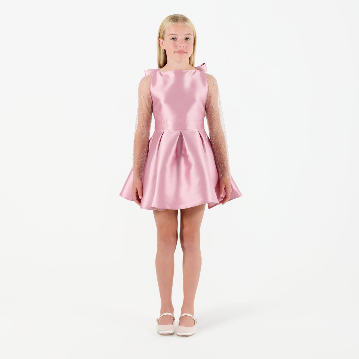 Embellished Skater Dress